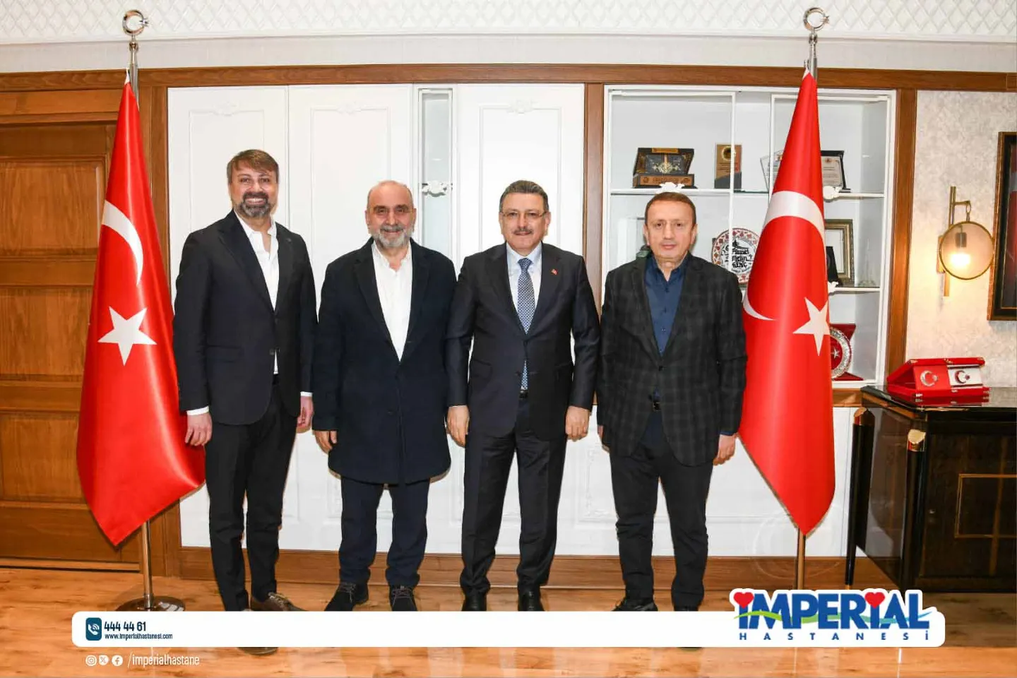 Trabzon Büyükşehir Belediye Başkanı Ahmet Metin Genç'e Ziyaret